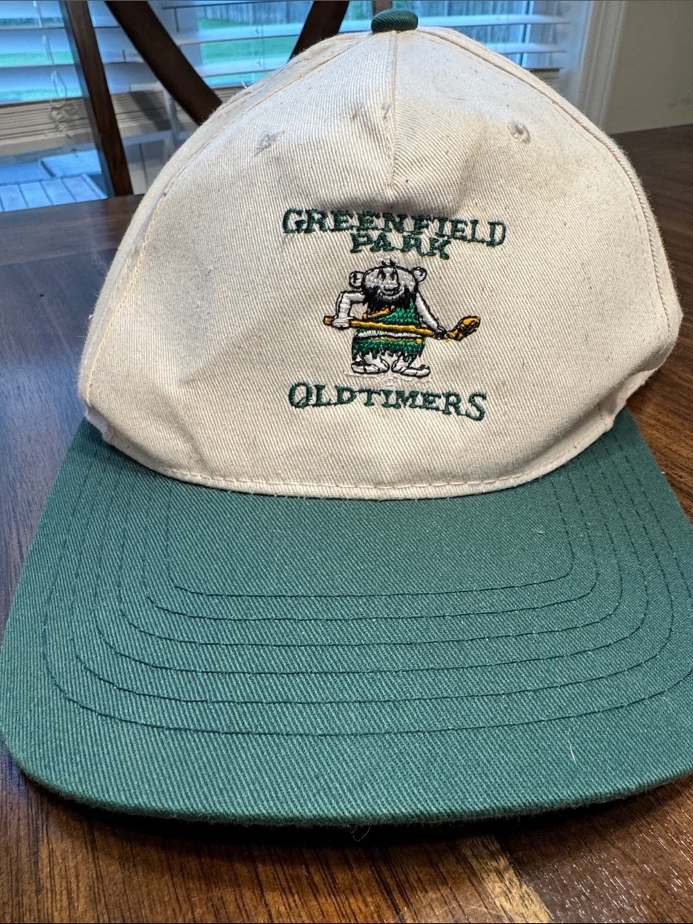 Vintage 97’ Greenfield Park Oldtimers Two-Tone Baseball Cap